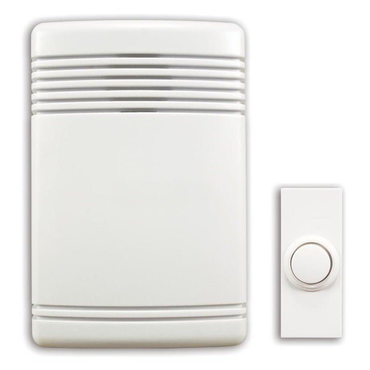 Utilitech White Wireless Doorbell Kit