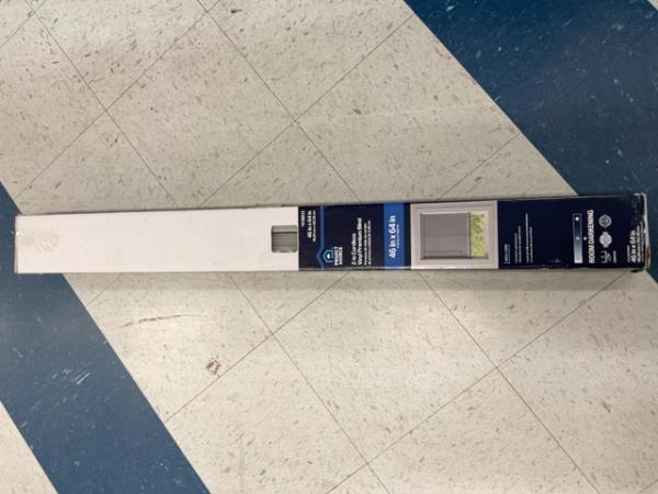 Home Decorators Collection - 2.5 Cordless Vinyl Premium Blind, 46 in x 64 in, Room Darkening Retail $60.00