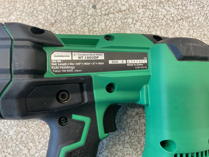 Metabo 2" Cordless Brad Nailer - Charger Included