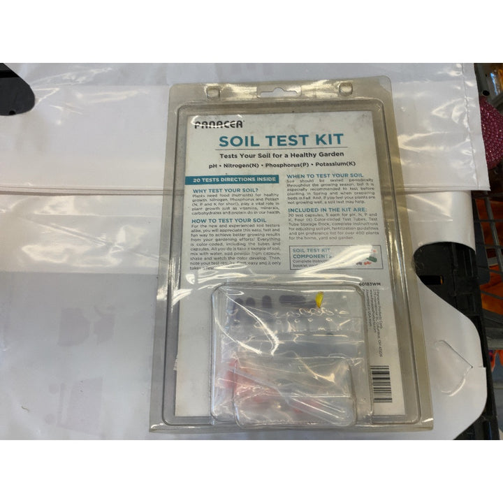 Panacea Soil Test Kit - 20 Tests, Soil pH, Nitrogen, Phosphorus, Potassium
