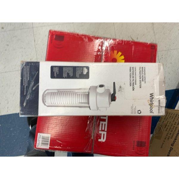Whirlpool WHES40E Whole Home Filtration System, Sediment Filtration Retail $140.00