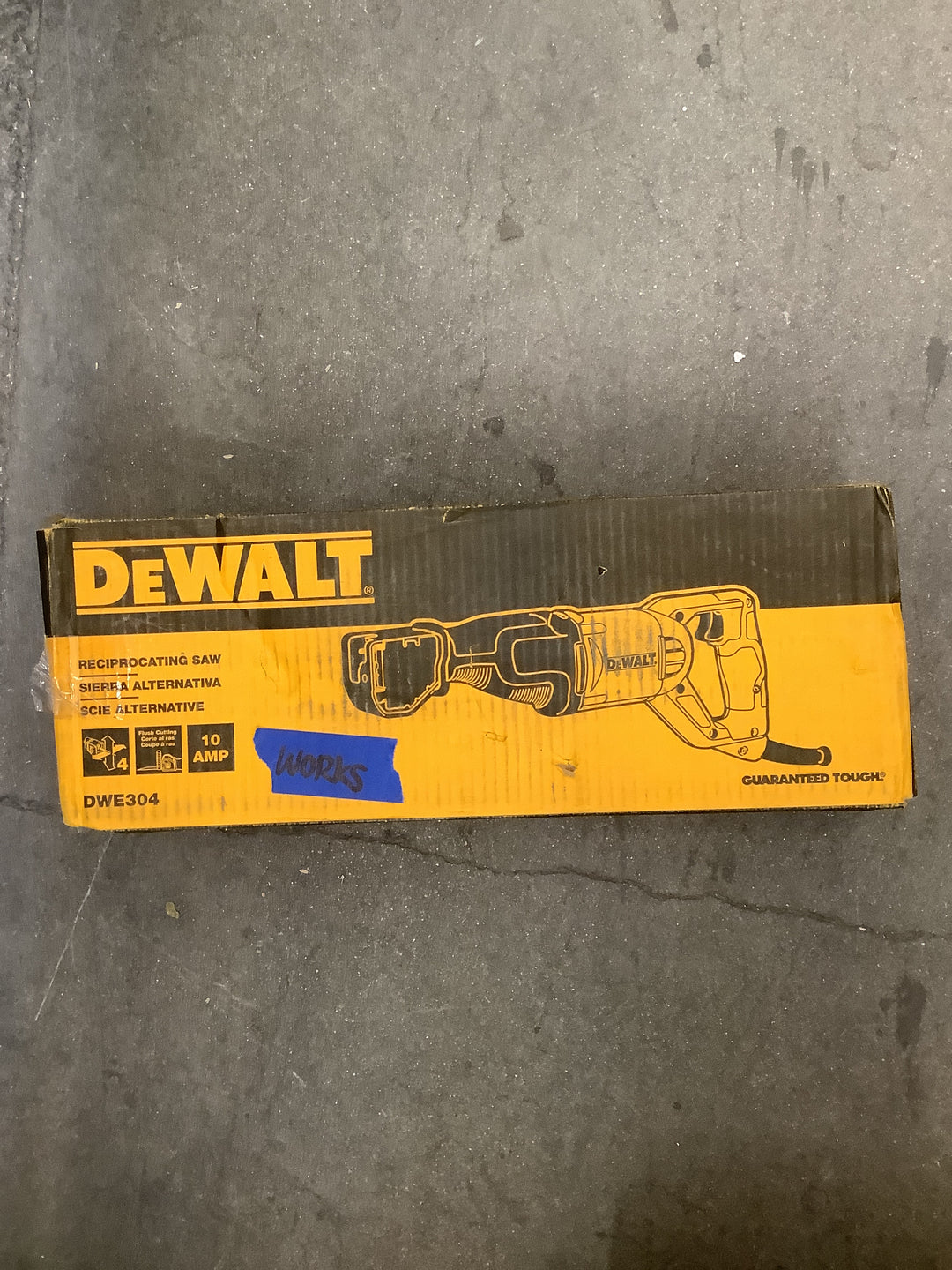 DW 10-AMP RECIPROCATING SAW
