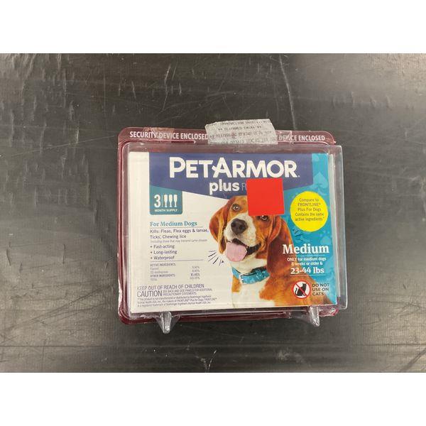 PetArmor Plus, Flea & Tick Treatment for Medium Dogs, 23-44 lbs Retail $30.00
