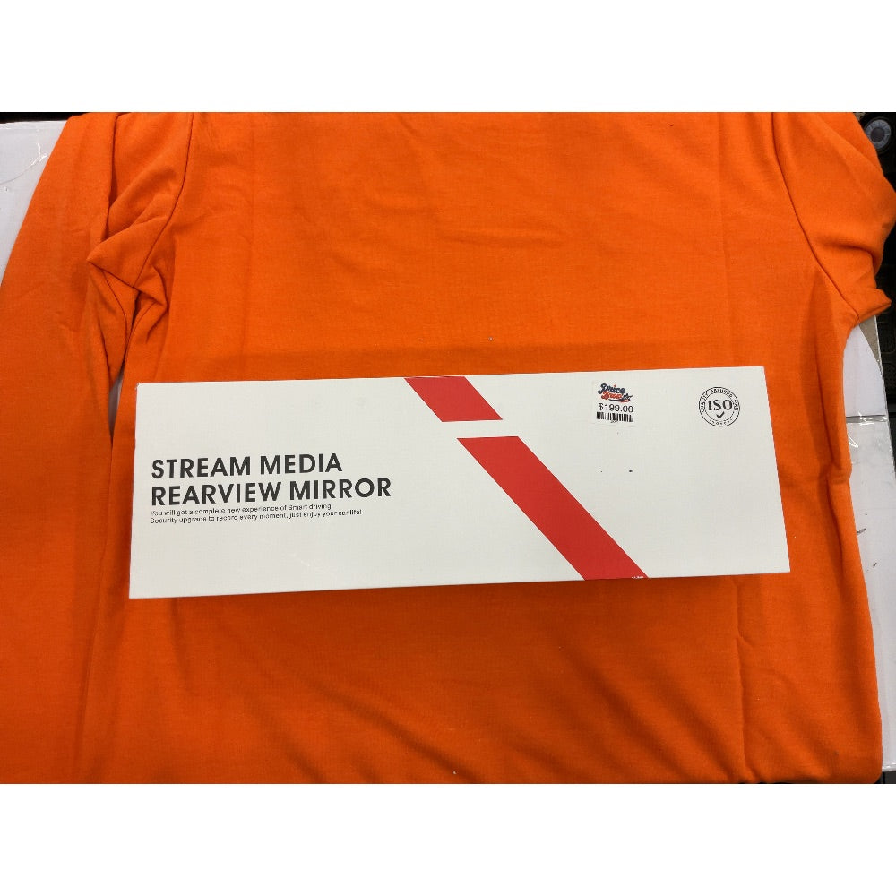 Stream Media - Rearview Mirror - Wide Vision, Car DVR, Parking Assistance