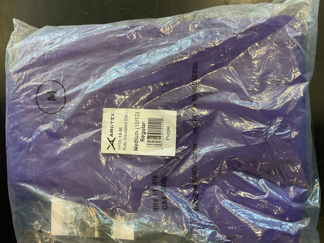 ARCTIX Kids Insulated Bib medium (10/12) purple