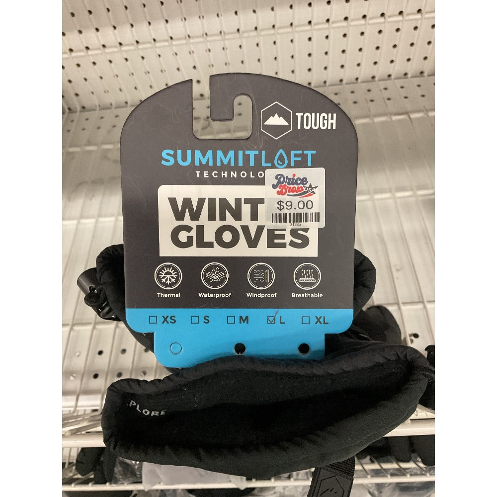 Tough SummitLoft - Wint Gloves, Thermal, Waterproof, Windproof, Breathable - Size L