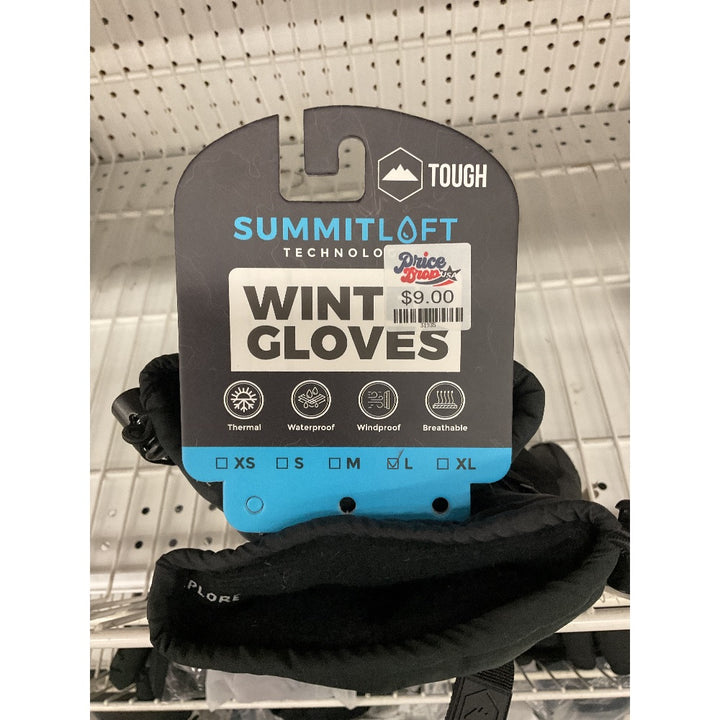 Tough SummitLoft - Wint Gloves, Thermal, Waterproof, Windproof, Breathable - Size L
