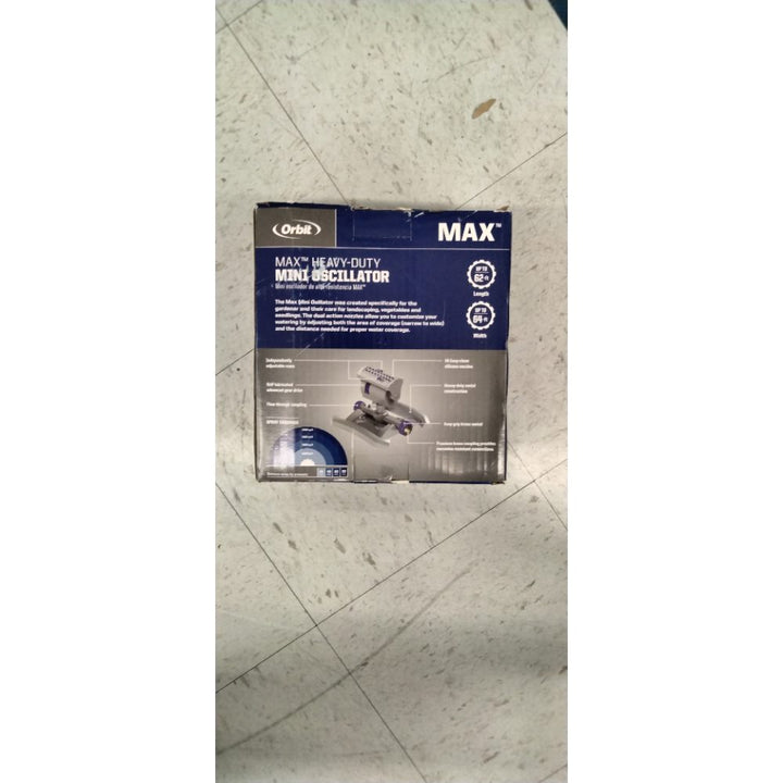 Orbit Max 3900-sq Ft Oscillating Sled Lawn Sprinkler