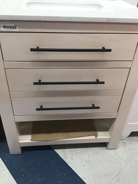Whalen Furniture Manufacturing WSWL30IFVW, Bathroom Vanity Retail $450.00