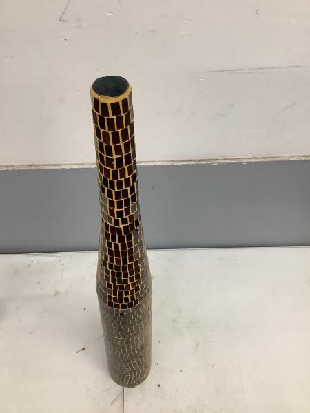 Z Gallerie Vase Ember 30 - Tall Mosaic Decorative Accent Retail $29.99
