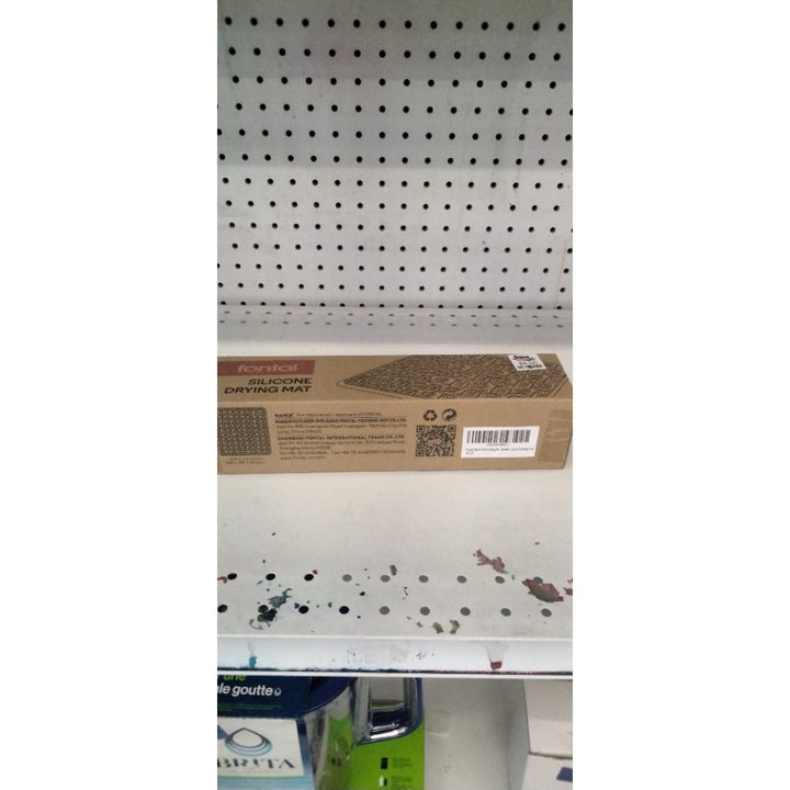 fontal Sink Mats and Protectors for Kitchen Sink Mat for Bottom of Sink,Silicone Draining Mat for Kitchen Sink Stainless Steel, Flexible,Cut-to-Fit Sizing,Grey