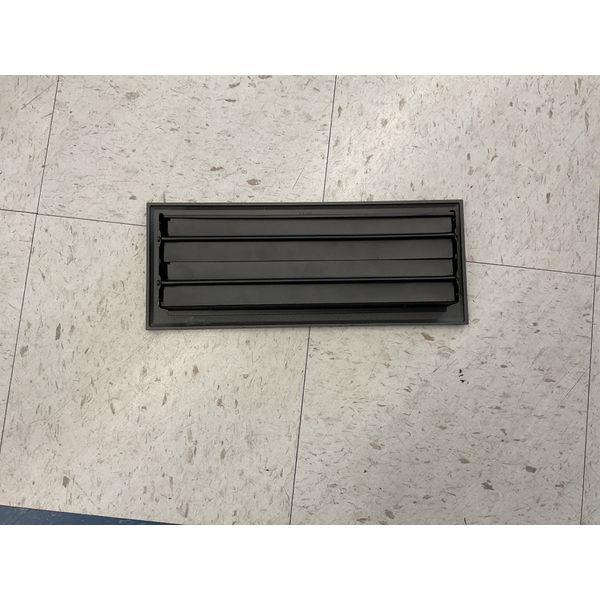 Floor Register, Decorative Vent Cover - Black Retail $30.00