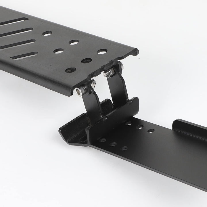 RT-TCZ Dead Pedal Brake Shoes Solid Steel Left Side Foot Rest Kick Panel Accessories for Jeep Wrangler JL Gladiator JT 2018 2019 2020 2021 2022 2023