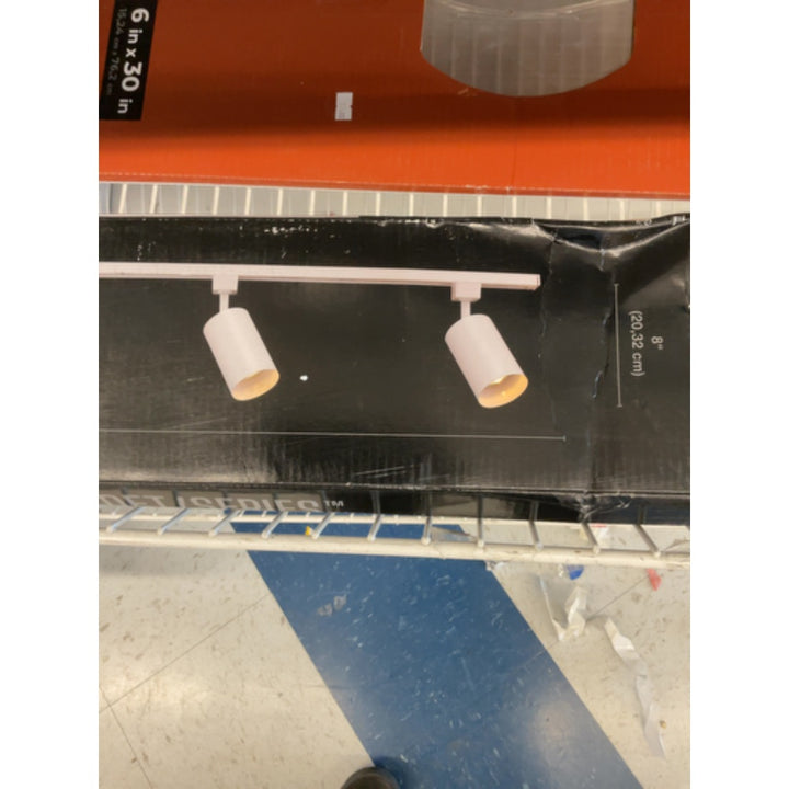 Globe Electric 59740 Tribeca 4-Light 56" Track Lighting Kit, Matte White