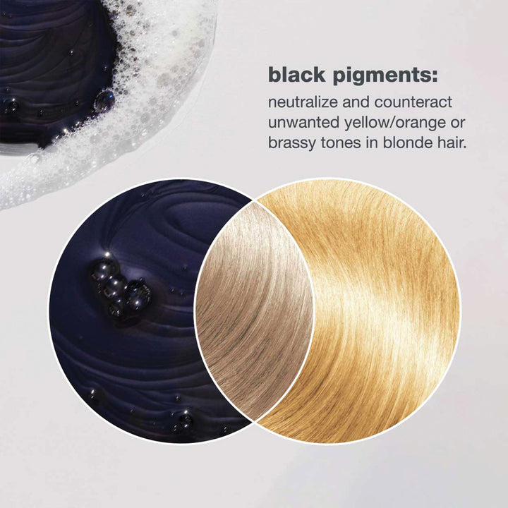 milk_shake icy blond conditioner | award winning toning conditioner with black pigment to neutralize yellow and brass in platinum blonde hair | hydrates and brightens cool tones 8.4 fl oz
