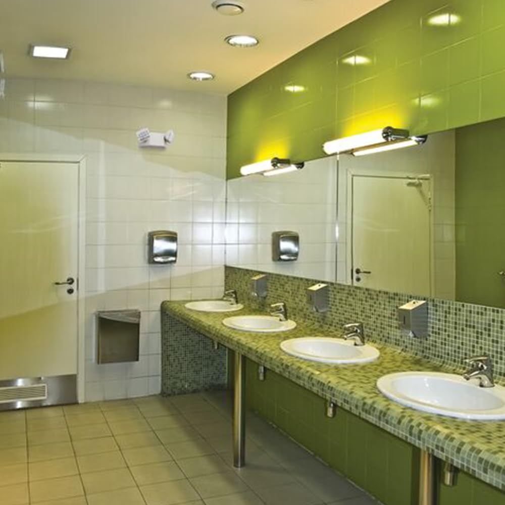 Lithonia Lighting Basics LED Emergency Light, Emergency Lighting with Dual Adjustable LED Lamp Heads, Wall Mount, Damp Location Rated, 90-Minute Backup, 120/277V, White (EU2C M6)