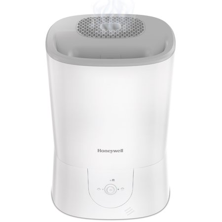 Honeywell 1.5 Gal. 500 Sq Ft Filter Free Warm Mist Humidifier with Essential Oil Cup  White  HWM440W Retail $58.00
