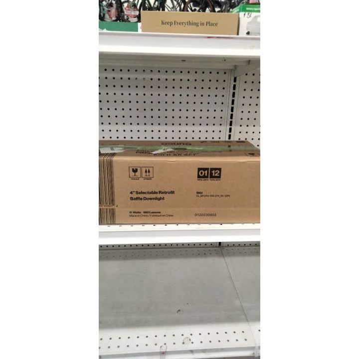 Sunco 12 Pack 4 Inch LED Recessed Lights, Retrofit Can Lighting, 660 LM, 11W (40W Equivalent), Selectable CCT 2700K/3000K/3500K/4000K/5000K, Dimmable, Baffle Trim, Replacement Conversion Kit UL