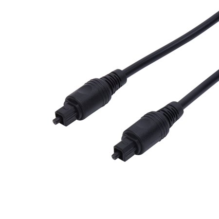 Onn. 6  Digital Optical Audio Toslink Sound Bar TV Cable  Black Retail $19.25