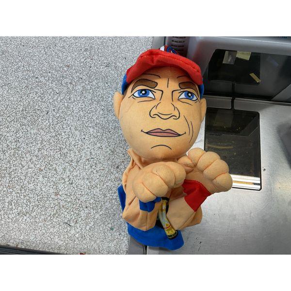 WWF Steve Austin Doll - Plush Figure, Wrestler Toy, Red Cap Retail $25.00