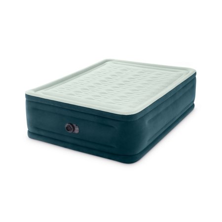 Intex 24  Queen Dream Lux Pillow Top Dura-Beam Airbed Mattress with Built-in Pump Retail $75.47