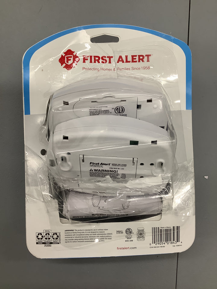 FA BATTERY CO DETECTOR 2PK