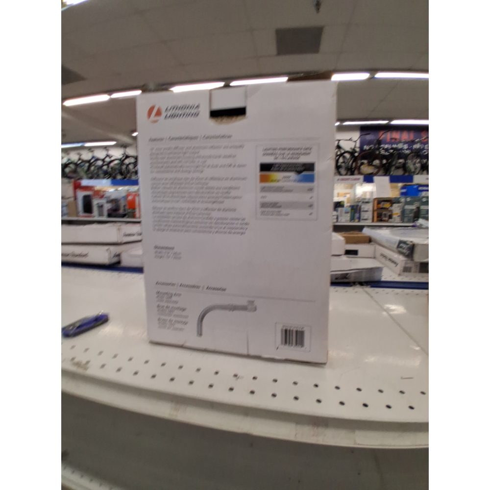 Lithonia Lighting LED Outdoor Flood Light Fixture, Exterior Dusk to Dawn Security Light with Photocell Sensor, Pole or Wall Mount, 3500 Lumens, 5000K Daylight, Gray (OALS10)