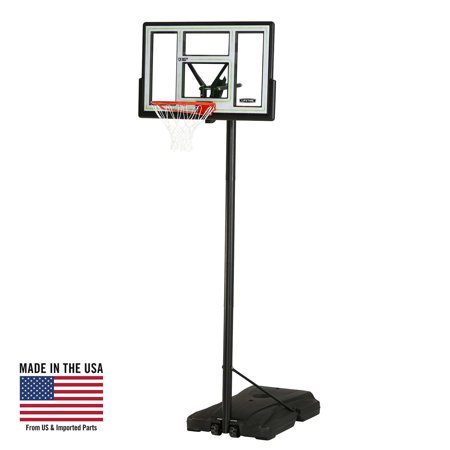 Lifetime 46-Inch Shatterproof Portable Basketball Hoop with Quick Adjust & Classic Rim – Model 90584-Outdoor Play Retail $199.00