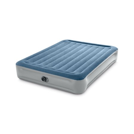 Intex 15  Queen Essential Rest Dura-Beam Deluxe Airbed Mattress with Built in Pump Retail $63.62