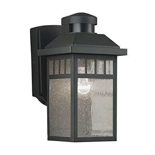 Allen + Roth 11.5  Black Outdoor Wall Light