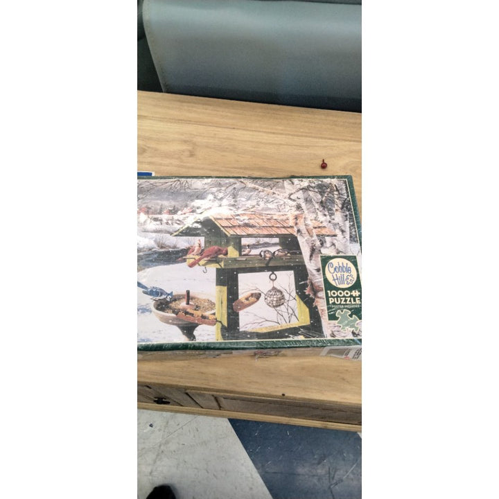 Cobble Hill 1000 Piece Puzzle - Backyard Banquet - Sample Poster Included