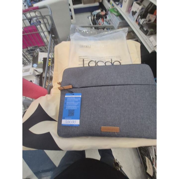 Lacdo Laptop Sleeve, Protective, Gray