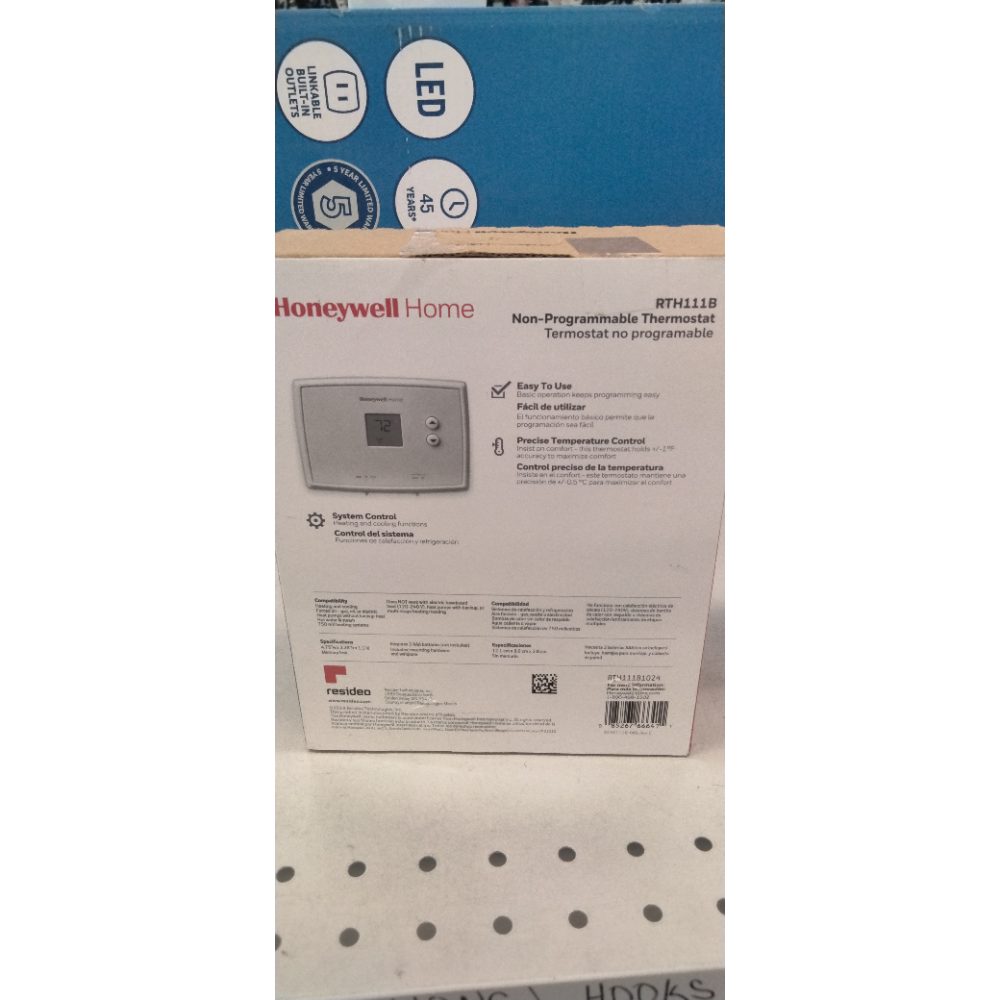 Honeywell RTH111B1024 Digital Non-Programmable Thermostat