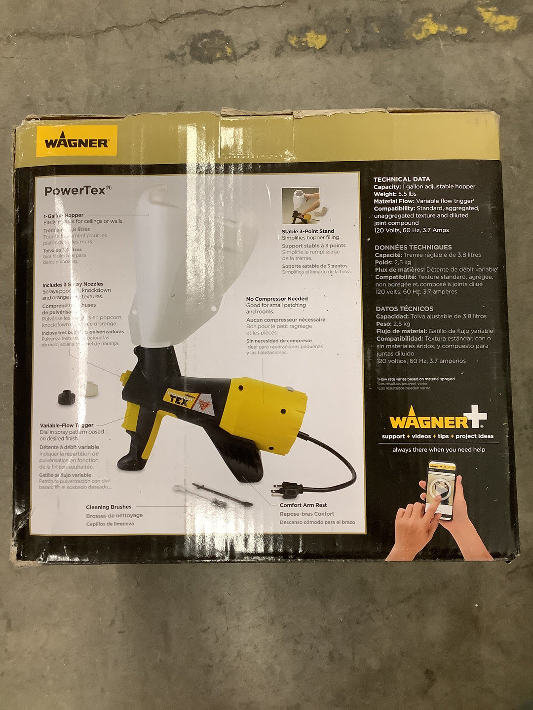 POWERTEX TEXTURE SPRAYER