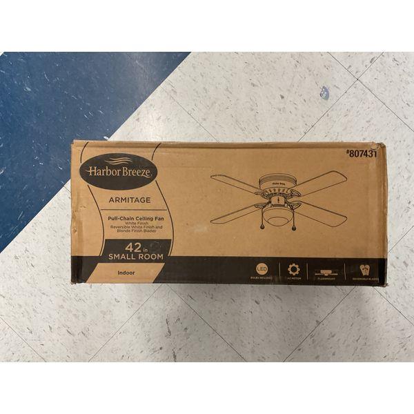 Harbor Breeze ARMITAGE, Pull-Chain Ceiling Fan, 42 in, Indoor