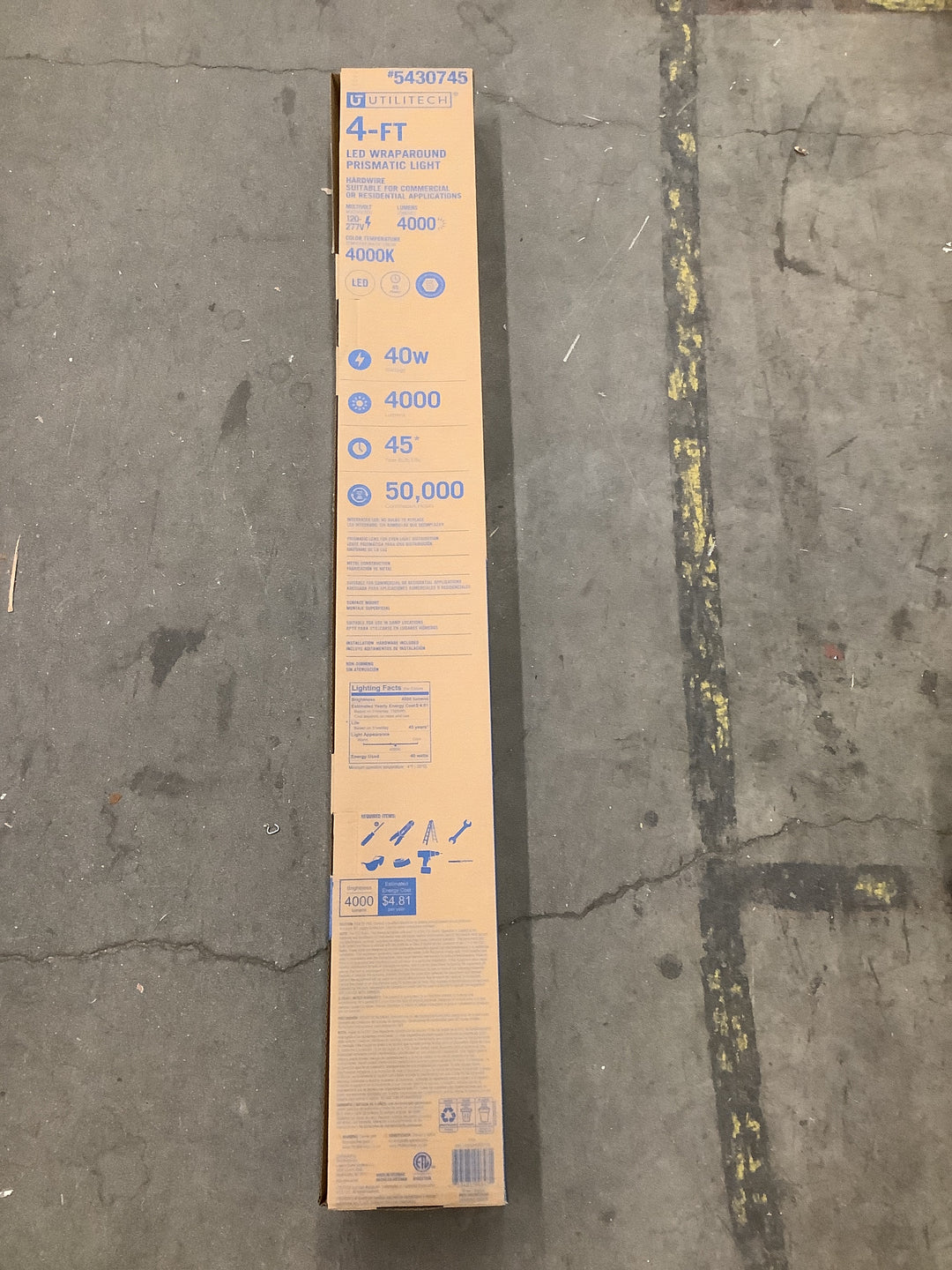 UT 4FT 2LT WRAP PRISM LED MVOLT