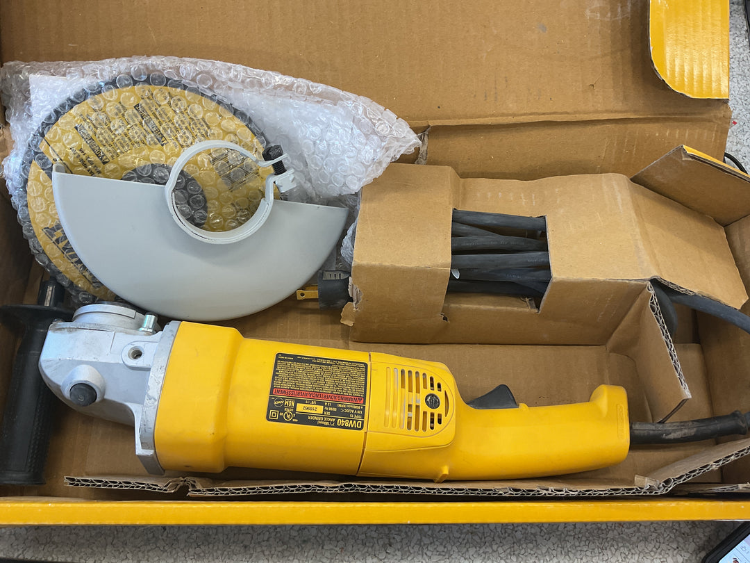 DEWALT 13 amp angle grinder