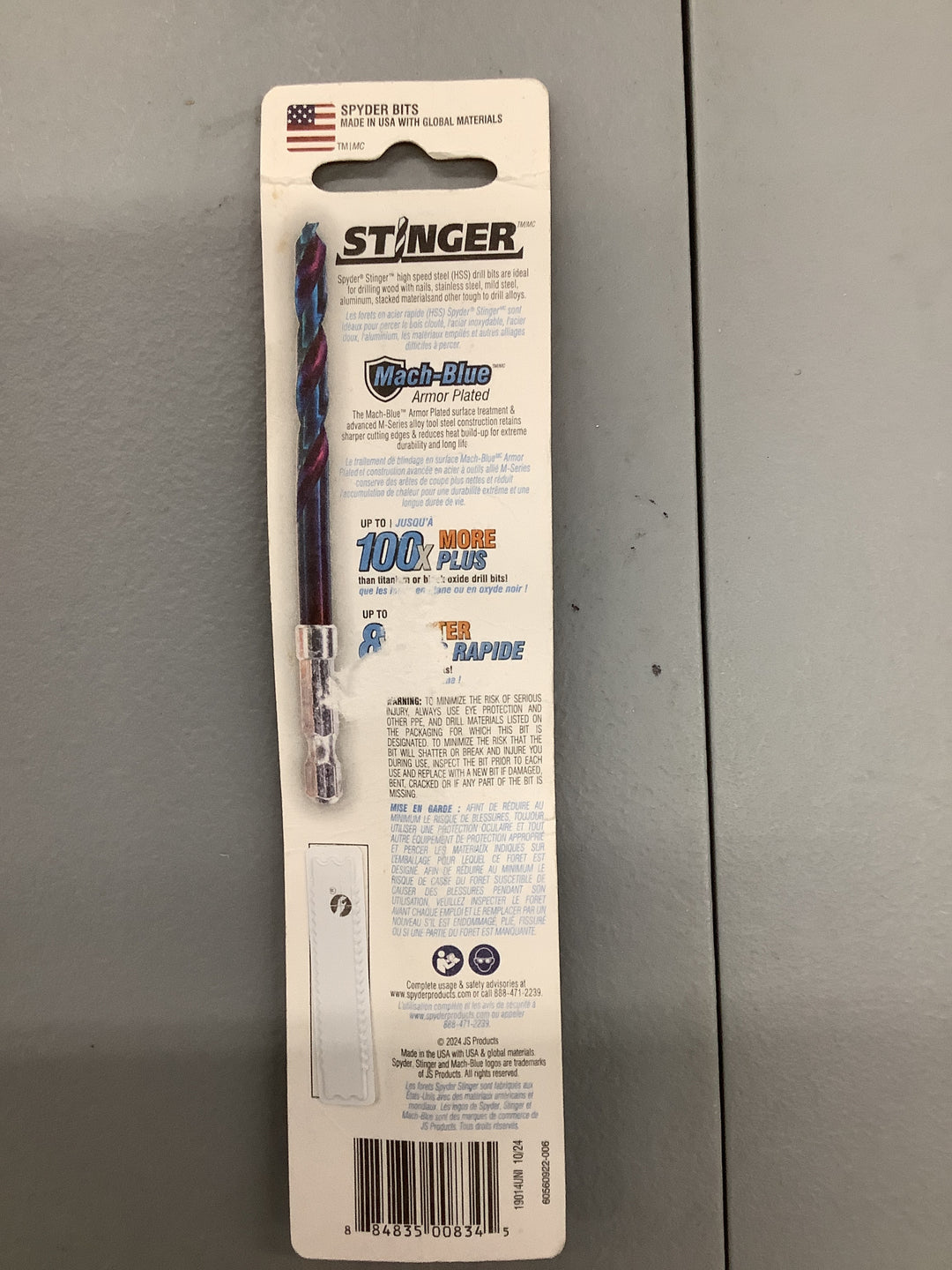 SPY STINGER 3/8-IN DRILL BIT