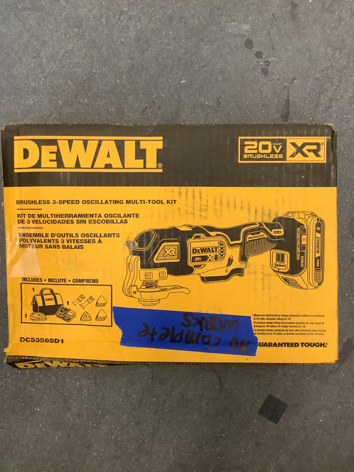 DW 20V XR OSC MULTITOOL KIT
