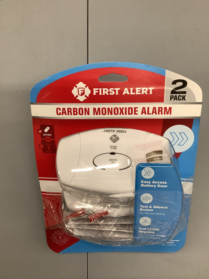 FA BATTERY CO DETECTOR 2PK
