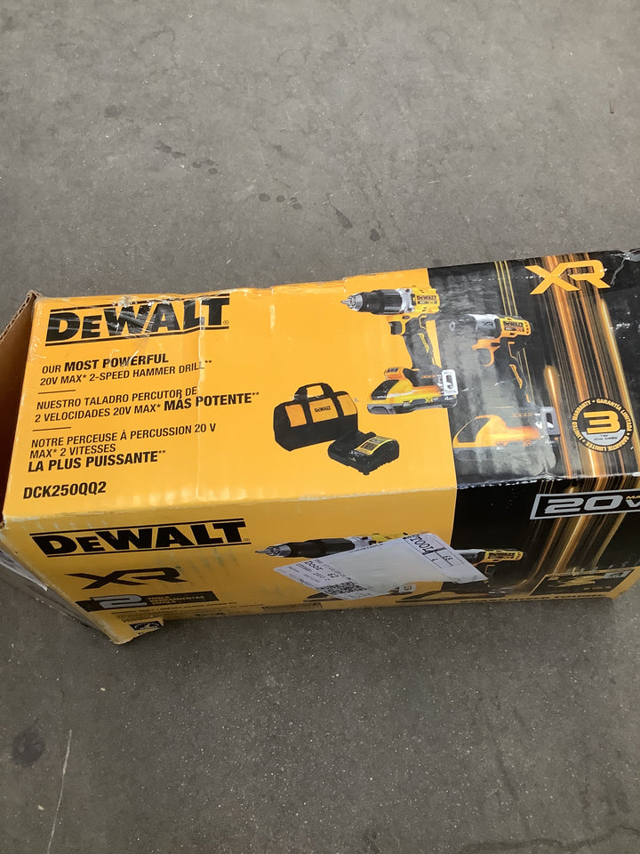 DW 20V MAX XR 2-TOOL COMBO KIT