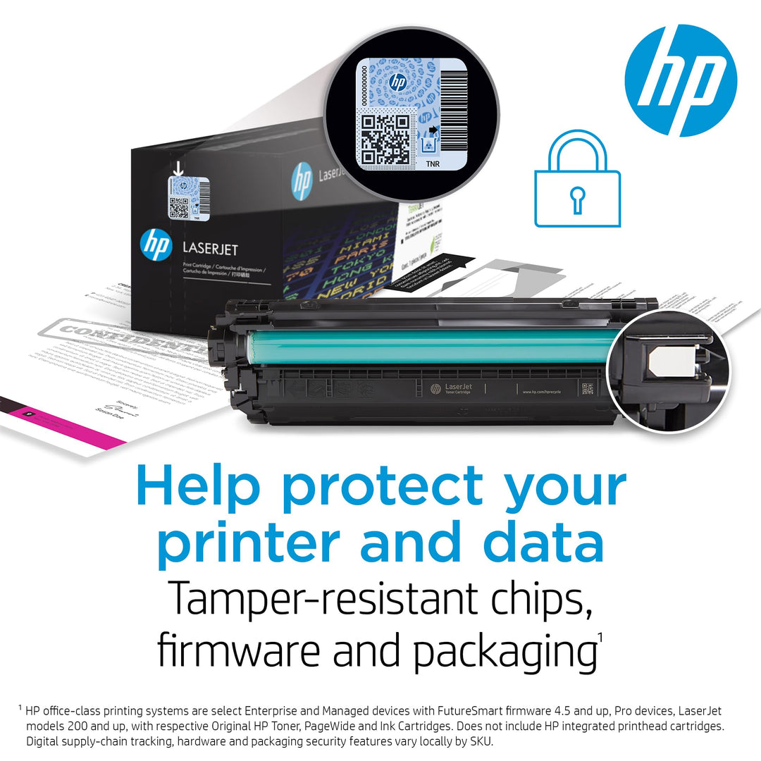 HP 508A Cyan Toner Cartridge for HP Printers | Works with Color LaserJet Enterprise M552, M553; Color LaserJet Enterprise MFP M577 Series | CF361A