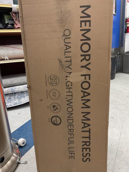 MLILY Ego Gray 12 inch Twin XL Size Mattress, Gel Memory Foam Mattress in a Box Retail $219.00