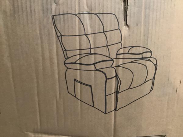 Jonponny MM-B1467-G-X-GRAY Recliner - Gray Retail $350.00