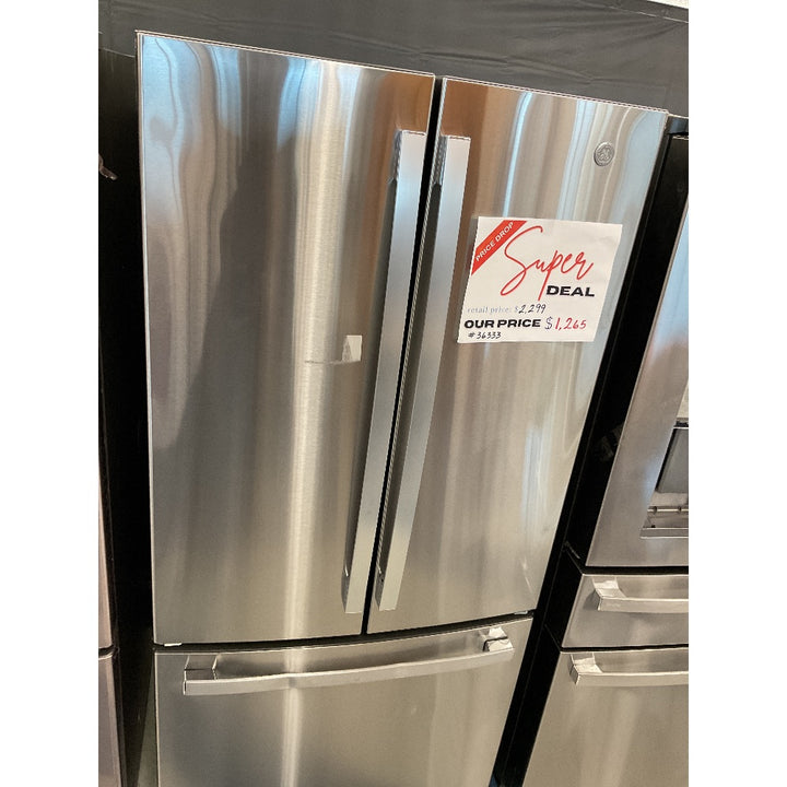 GE Refrigerator, Super Deal - Stainless Steel