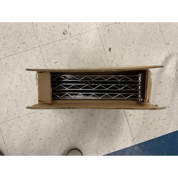 FCH Wire Shelf Shelving Unit - Adjustable, Chrome Finish