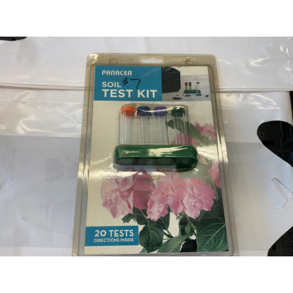Panacea Soil Test Kit - 20 Tests, Soil pH, Nitrogen, Phosphorus, Potassium