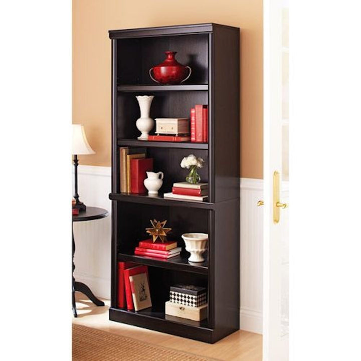 Better Homes and Gardens Ashwood Road 5-Shelf Bookcase, Estate Black by Better Homes & Gardens