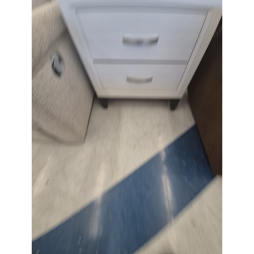 Unbranded Nightstand, 2 Drawers, White
