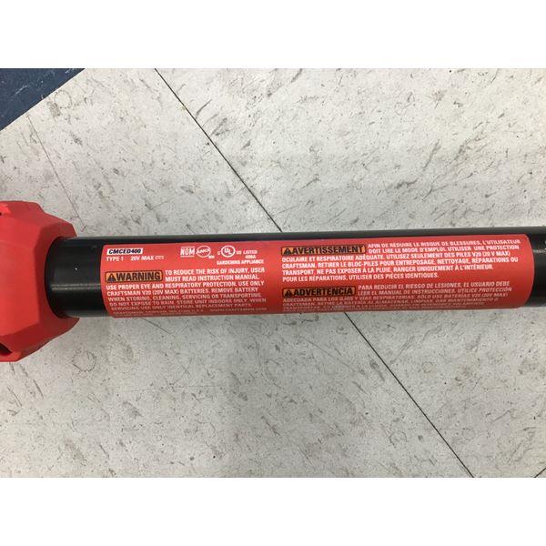 Craftsman String Trimmer - Cordless, Battery Powered Retail $99.00